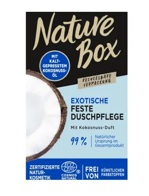 Produktbild von Nature Box Kokosnuss Seifenstück, 100g
