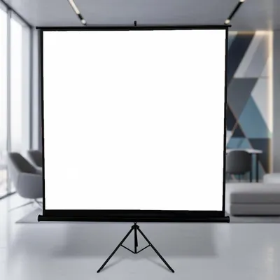 Produktbild von Melko Projektionsleinwand Beamer Rollo Heimkino Präsentationswand - 178CM Stativ