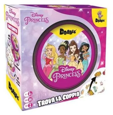 Imagen del producto de Dobble Disney Princess (Edición italiana) – Juego de mesa – Asmodee Italia – 2-6 jugadores – 4+