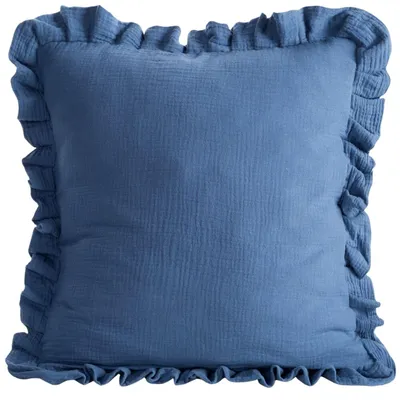 Obrázek produktu pro Eurofirany 483708, Námořnická modrá, Bavlna, Jednobarevný, 45 x 45 cm, 150 g