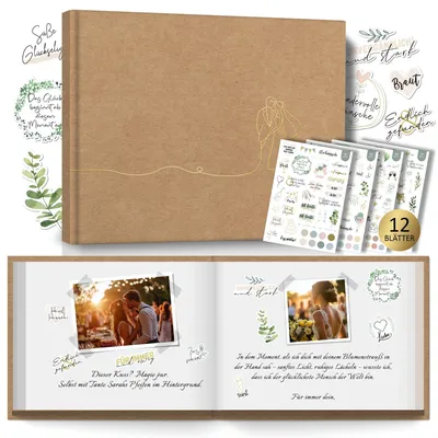 Image de Solidchoice - Livre d'or jaune pour des jours doux et heureux