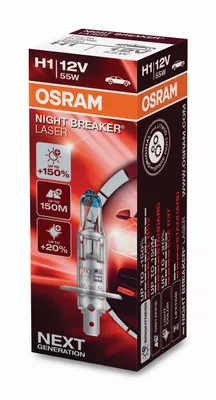 Obrázek produktu pro żarówka H1 12V NIGHT BREAKER LASER +150% / box