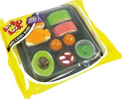 Zdjęcie produktu dla Look-O-Look Mini Candy Sushi 100g