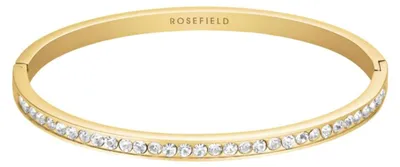 Imagen del producto de Pulsera rígida para mujer de la marca Rosefield, con acabado dorado, modelo JBCBG-J1033