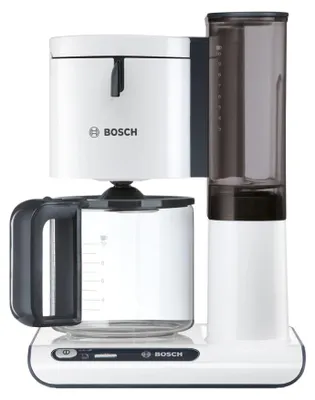 Produktbild von Bosch TKA8011, Filterkaffeemaschine, 1,25 l, 1160 W, Anthrazit, Weiß