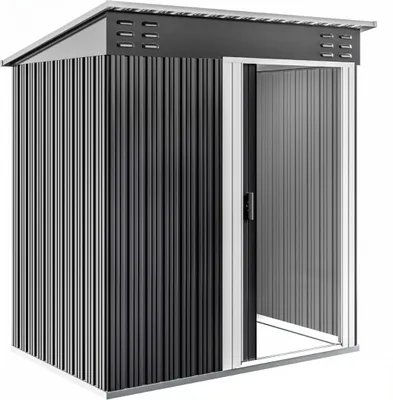 Immagine prodotto di Casetta per attrezzi da giardino M, 162x86x181cm, antracite