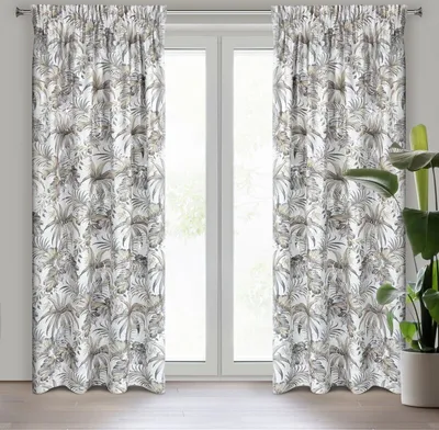 Productafbeelding van Eurofirany 405400, doorschijnend, meerkleurig, gemotiveerd, polyester, met haak voor ophanging, 200 g/m²