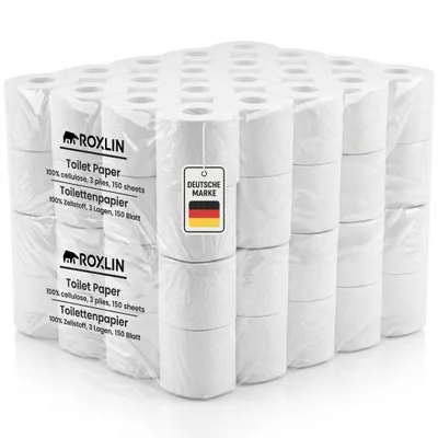 Produktbild von Toilettenpapier Toilettenpapier, 3-lagig, Ultraweich, Saugstark, Reißfest