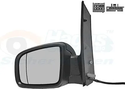 Produktbild von VAN WEZEL 3081817 Außenspiegel Seitenspiegel Links passend für MERCEDES-BENZ VITO Bus (W639) Asphärisch Beheizt
