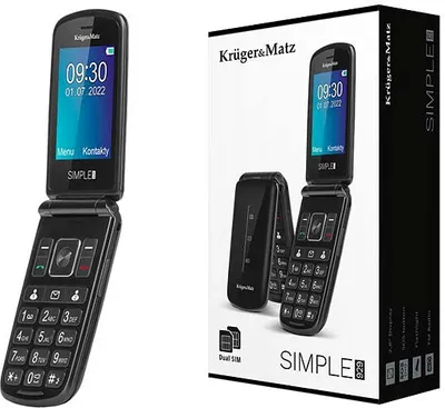 Zdjęcie produktu dla Telefon GSM dla seniora Kruger&Matz Simple 929