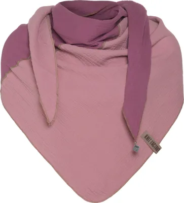 Produktbild von Knit Factory Fay Dreieckstuch - Violett/Lila - 190x85 cm