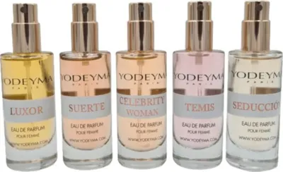 Produktbild von YODEYMA Damen Schnupperduftset "Orientalische Blütensinfonie" Kollektion