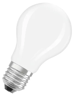 Image de OSRAM LED Superstar Classic ampoule LED A 60 en forme d'ampoule classique en verre givré, 3.8 W, 806 lm, douille E27, 2700 K pour une lumière blanche chaude, EEK A, diamètre 60 mm.