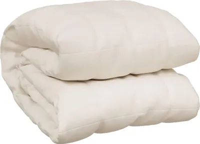 Produktbild von vidaXL Gewichtsdecke Hellcreme 200x200 cm 13 kg Stoff