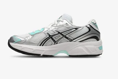 A side view of a single Asics sneaker against a plain white background.