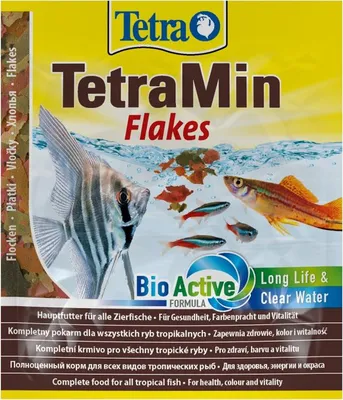 Imagen del producto de Tetra Min Flakes 12g - Alimento en escamas para peces Tetra
