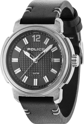 Produktbild von Police Armbanduhr Herrenuhr PL14797JSQ.61 Lederarmband