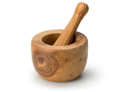 Immagine prodotto di CONTINENTA Mörser, Olivenholz Ø ca,14x10 cm 4948 4017167494807