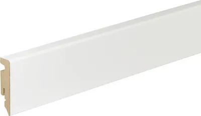 Produktbild von SKANDOR Sockelleiste weiß FU62L 15 x 58 x 1950 mm