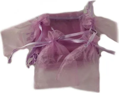 Produktbild von 50 Organzabeutel 15 x 10 cm violett