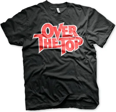 Produktbild von Over The Top Logo T-Shirt - Large - Black