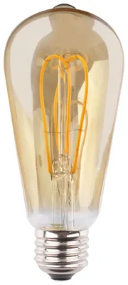Produktbild von LED-Lampe, ST64, MÜLLER-LICHT, 400408, Flex, E27, 2000K, gold