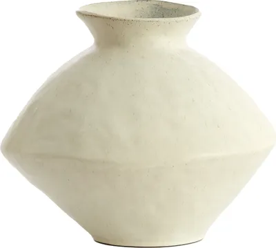 Produktbild von Light & Living - Vase BEATO - Ø34x27,5cm - Weiß