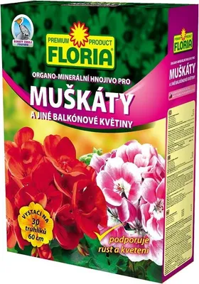 Zdjęcie produktu dla Organomineralny nawóz do pelargonii Floria 2,5 kg