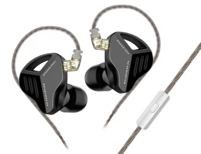 Productafbeelding van KZ ZVX hoofdtelefoon met microfoon (zwart)