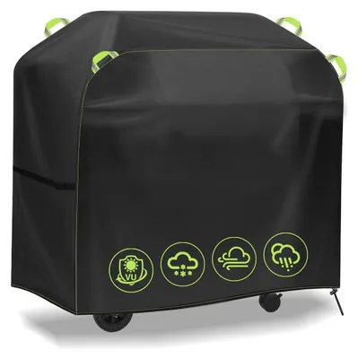 Zdjęcie produktu dla Pokrowiec na grill, odporny na warunki atmosferyczne, 145x60x120 cm, materiał Oxford 420D, pyłoszczelny, wodoodporny, odporny na promieniowanie UV