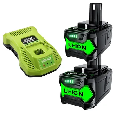 Productafbeelding van Batterij, 18V Li-Ion, 5000mAh capaciteit, 1 batterijoplader