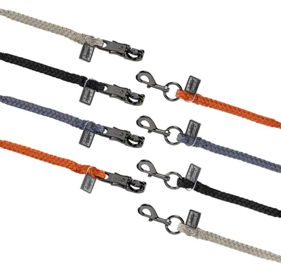 Produktbild von Eskadron Platinum Führstrick, Anbindestrick, Strick, regular Form - Panikhaken Farbe - black