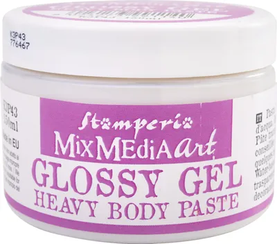 Produktbild von Stamperia "Glossy Gel", Transparent, 150 ml