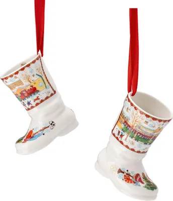 Produktbild von HUTSCHENREUTHER Weihnachtsstiefel 2023 Porzellan
