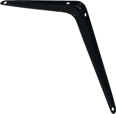 Produktbild von Stahlblechkonsole B 44 x H 350 x T 300 mm schwarz