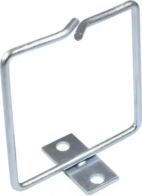 Obrázok produktu pre Držiak káblov s centrálnou montážnou doskou, oceľ, 80 x 80 mm