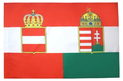 Flagge Österreich-Ungarn 1867-1918, 90x60 cm, Polyester 100D