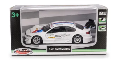 Produktbild von Modellauto 1:42 BMW M3 DTM in Weiß