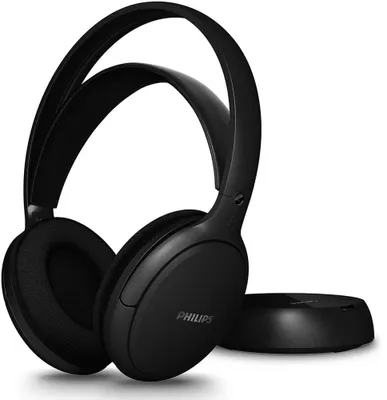 Produktbild von Philips SHC5200M2/12, Kabellos, 10 - 21000 Hz, TV, 153 g, Kopfhörer, Schwarz