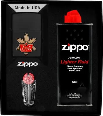Produktbild von ZIPPO Feuerzeug-Set RETRO DESIGN Geschenk No1