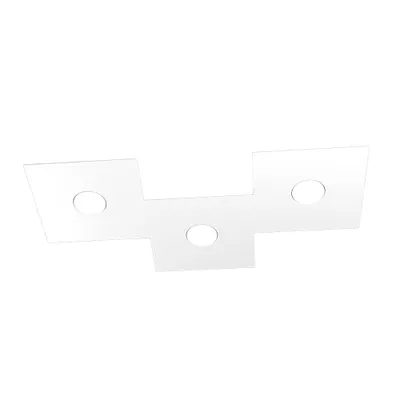 Immagine prodotto di Applique Moderna Eccentric Metallo Bianco 3 Luci Gx53