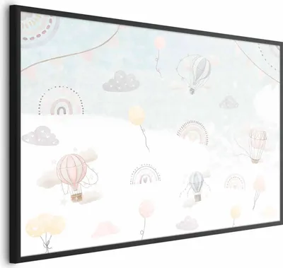 Produktbild von Posterpapier Poster - Adventure Among the Clouds 90x60 cm Für Kinder e-C-10070-ao-a