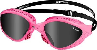 Immagine prodotto di Buddyswim, occhialini da nuoto per l'oceano, colore nero, rosa. Taglia unica
