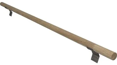 Obrázek produktu pro Sada madel dub/ hliník 1500 x Ø 40 mm