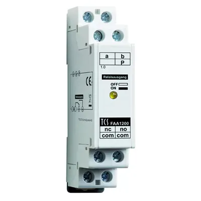 Produktbild von TCS Tueroeffner-Relais f. Hutschiene FAA1200-0400