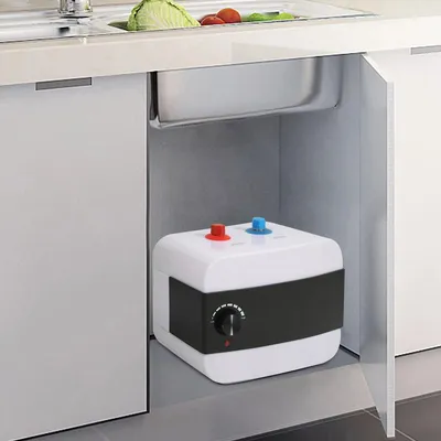 Productafbeelding van Elektrische Boiler - 1500W - 6 Liter - Roestvrij Staal - IPX4 - Voor Badkamer en Keuken