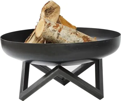 Image de Gardener coupe à feu moderne avec pieds en zigzag | Ø70cm x H 34cm