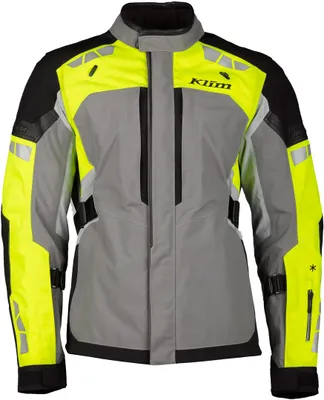 Produktbild von Klim Latitude Motorrad Textiljacke (Grey/Yellow,56)