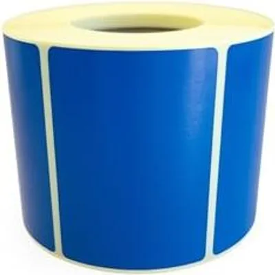 Obrázek produktu pro Termální štítky 60x40mm modré - 500ks