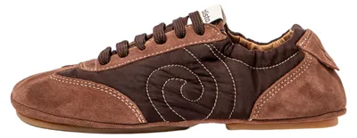 Produktbild von El Naturalista Mary Jane Damen N5823 NYLON-SILK SUEDE CHOCOLATE/ ESSENCE Farbe Braun